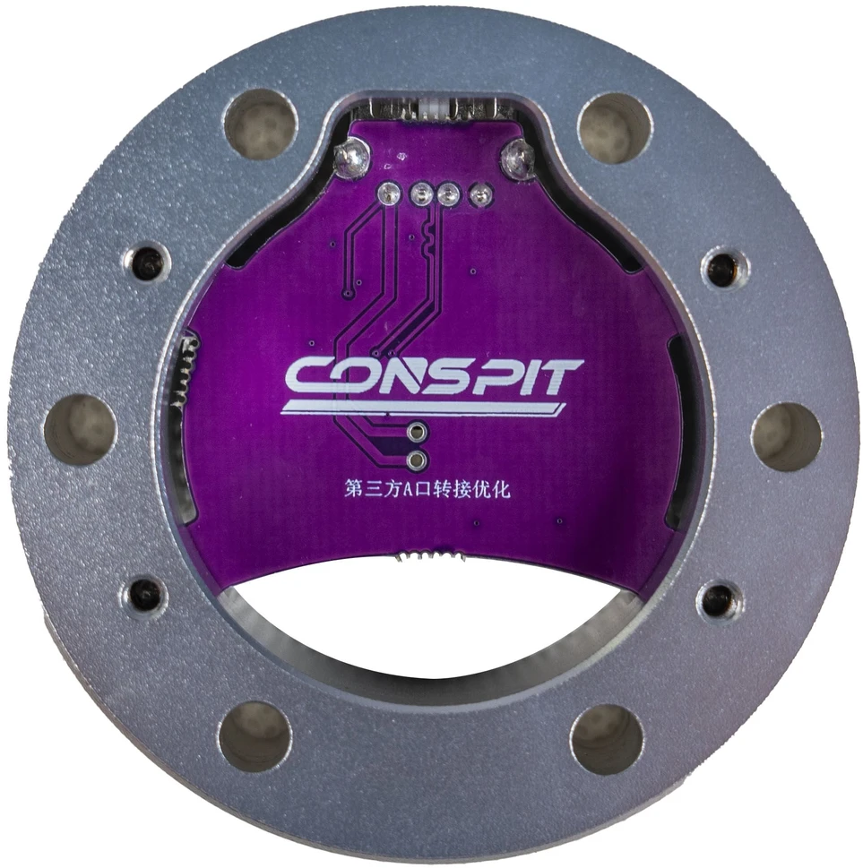 Conspit USB-A Adapteris Spacer, for ARES Wheelbases – sidabrinis