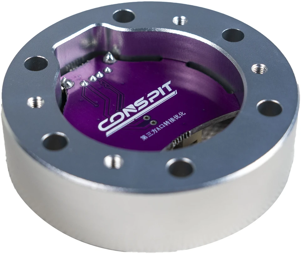 Conspit USB-A Adapteris Spacer, for ARES Wheelbases – sidabrinis