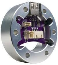 Conspit USB-A Adapteris Spacer, for ARES Wheelbases – sidabrinis