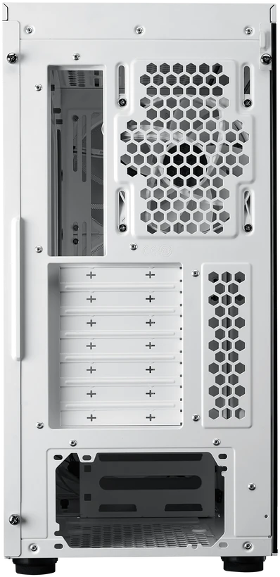 Kompiuterio Korpusas - Cooler Master MasterBox 600 Baltas su Multicolor Apšvietimu