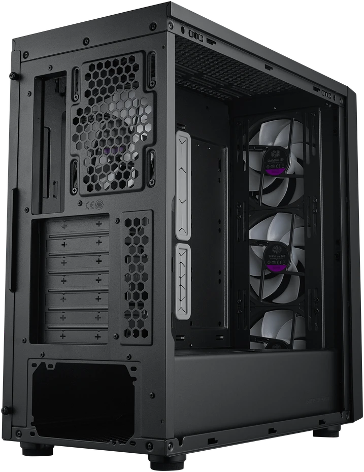 Kompiuterio Korpusas - Cooler Master MasterBox 600, Juodas