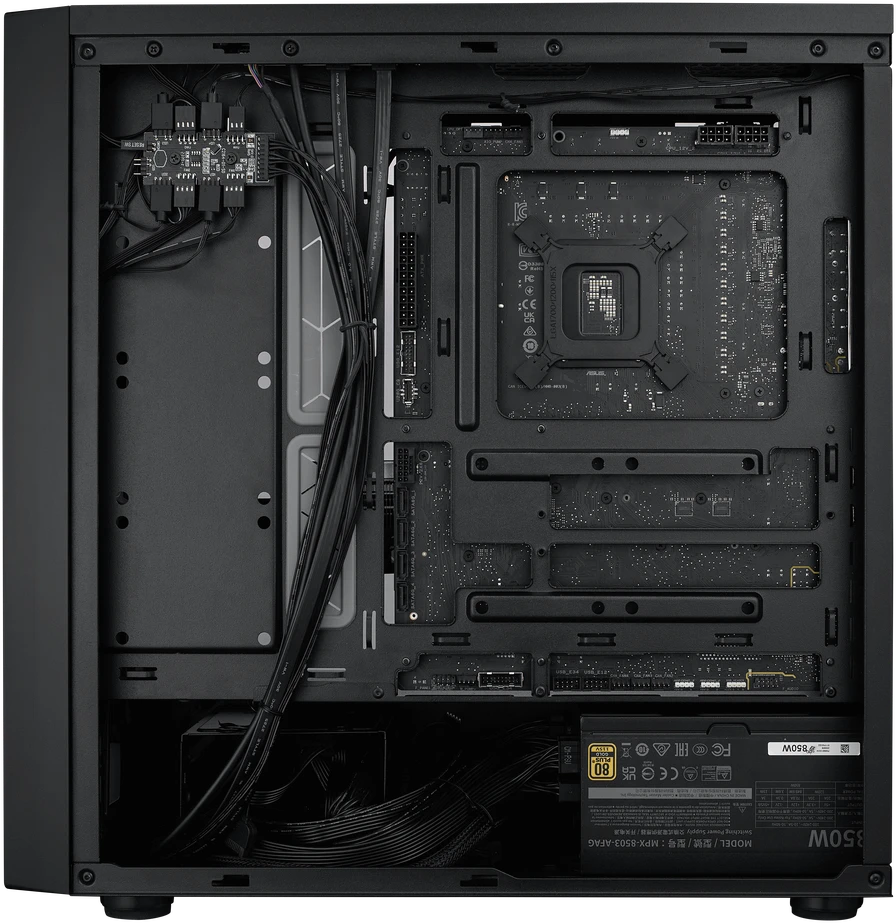 Kompiuterio Korpusas - Cooler Master MasterBox 600, Juodas
