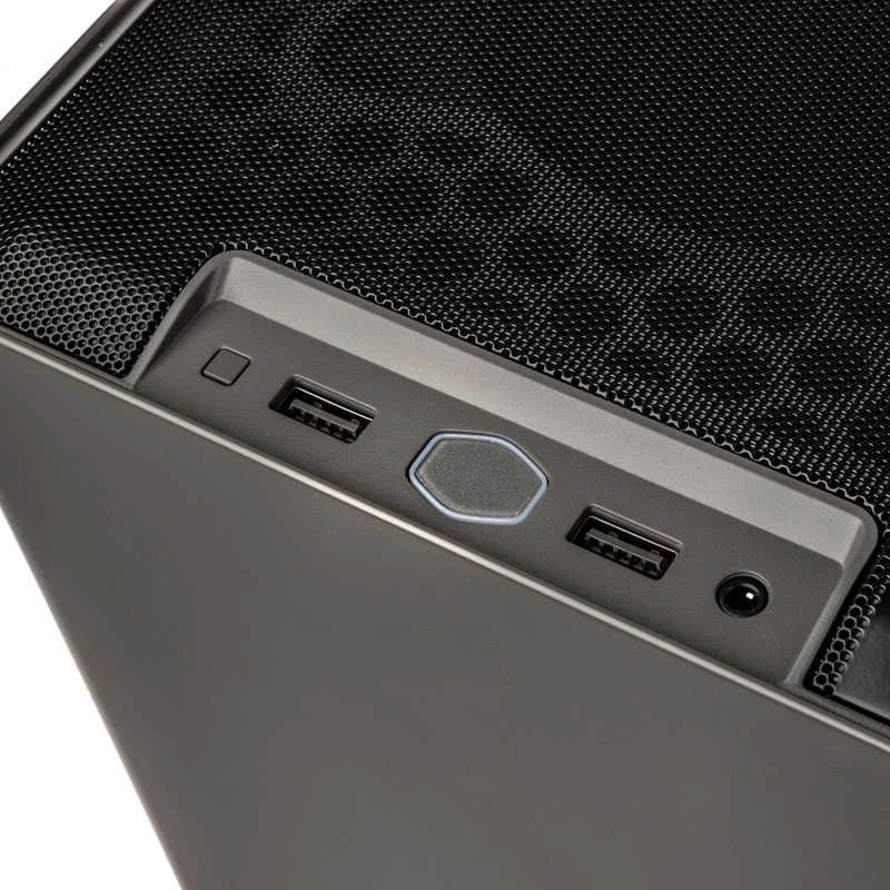 Cooler Master MasterBox NR200P MAX Mini-ITX dėklas, grūdintas stiklas – juodas