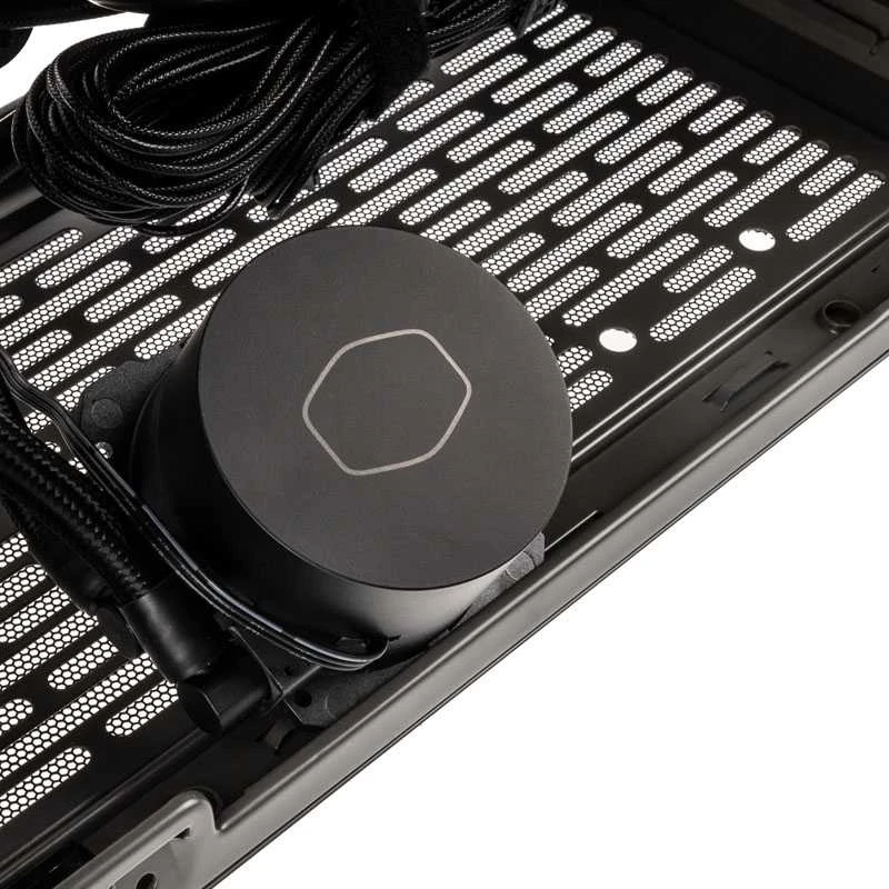 Cooler Master MasterBox NR200P MAX Mini-ITX dėklas, grūdintas stiklas – juodas