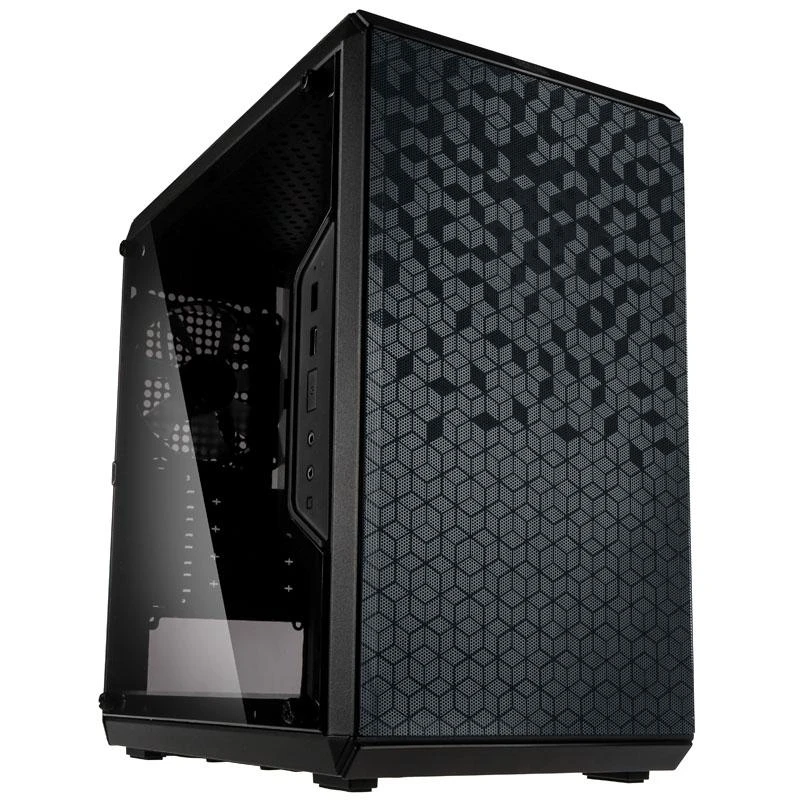 Cooler Master MasterBox Q300L MCB-Q300L-KANN-S00 Šoninis langas, USB 3.0 x 2, Mic x1, Spk x1, Juodas, Micro ATX, Maitinimo šaltinis yra Ne