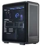 „Cooler Master MasterFrame 500 Mesh ARGB“ korpusas, Midi bokštas, E-ATX, grūdintas stiklas - juodas