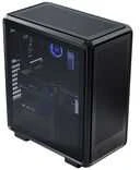 „Cooler Master MasterFrame 500 Mesh“ kompiuterio korpusas, Midi bokštas, E-ATX, grūdintas stiklas - juodas