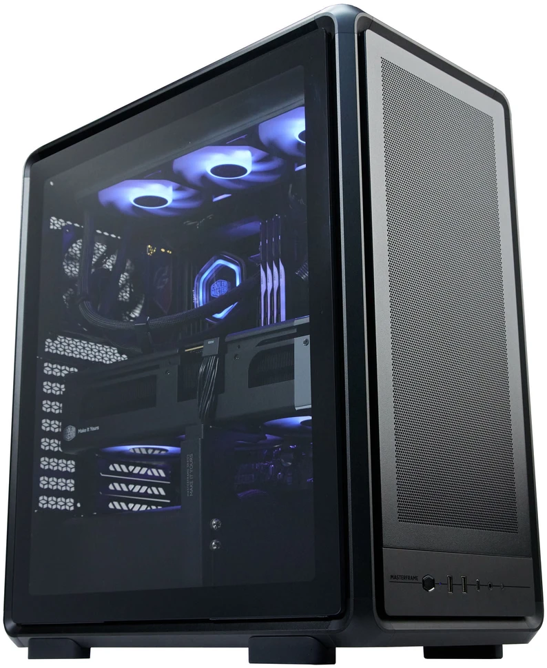COL Cooler Master MasterLiquid Atmos II 360 LCD Juodas Procesorius Universalusis skystinis aušintuvas 12 cm Juoda 1 vnt