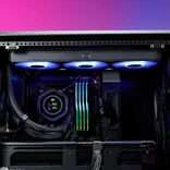 MasterLiquid 360 Atmos II LCD: veikimo vaizdas korpuse