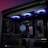 Carruzzo Cooler Master MasterLiquid Atmos II 360 Pixel LED Juodas Procesorius Aušinimo skysčiu rinkinys 12 cm Juoda 1 vnt