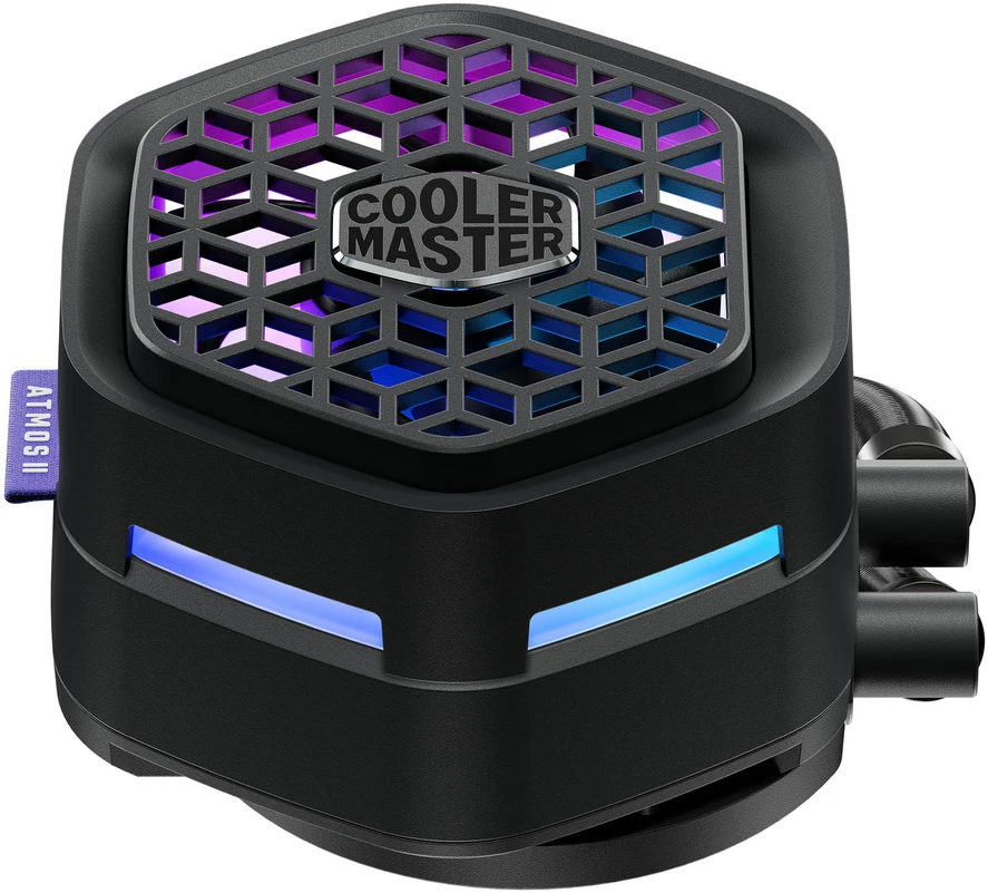 COL Cooler Master MasterLiquid Atmos II 360 VRM Fan Juodas Procesorius Aušinimo skysčiu rinkinys 12 cm Juoda 1 vnt