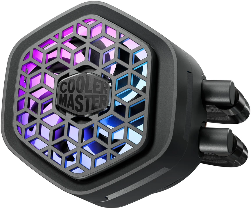 COL Cooler Master MasterLiquid Atmos II 360 VRM Fan Juodas Procesorius Aušinimo skysčiu rinkinys 12 cm Juoda 1 vnt