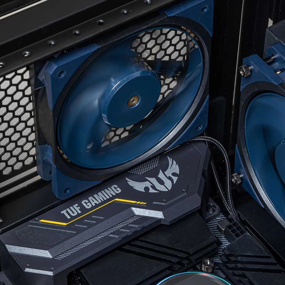 Cooler Master Mobius 120 OC PWM-korpuso ventiliatorius - 120 mm, juodos spalvos