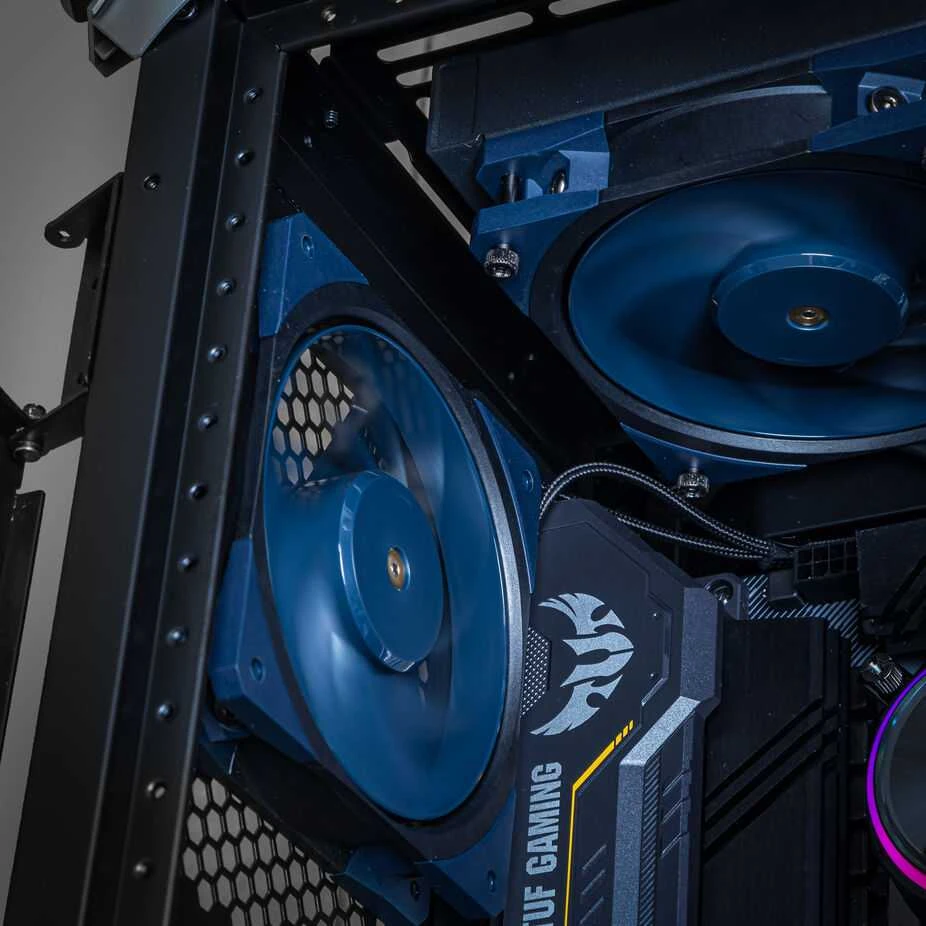 Cooler Master Mobius 120 OC PWM-korpuso ventiliatorius - 120 mm, juodos spalvos