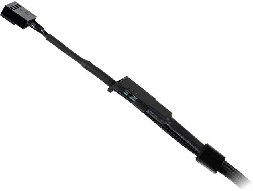 Cooler Master Mobius 120 OC PWM-korpuso ventiliatorius - 120 mm, juodos spalvos