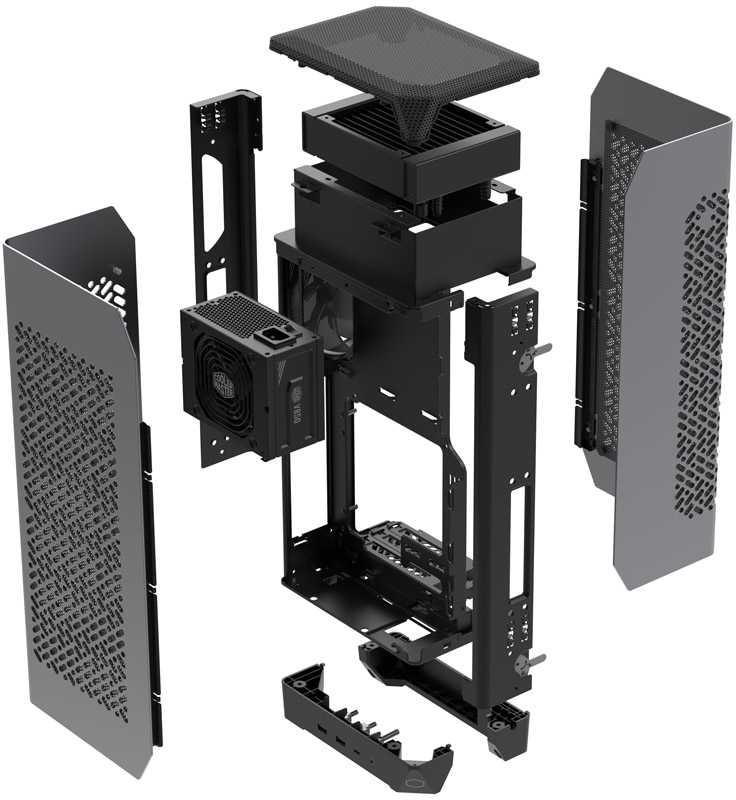 „Butas Cooler Master 100 MAKS“ (NR100- MNN85- SL0)