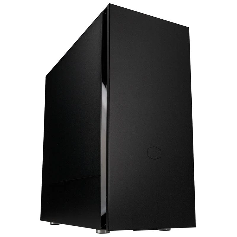 „Cooler Master“ | „Silencio S600“ su plienine šonine panele | Juodas | Mini ITX, Micro ATX, ATX