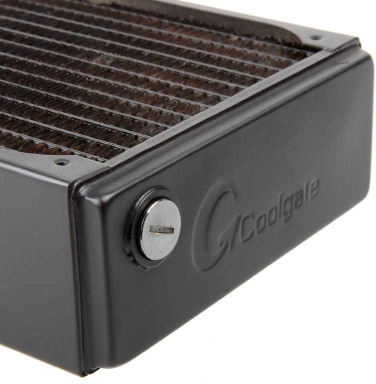Coolgate CG280 radiatorius su logotipu