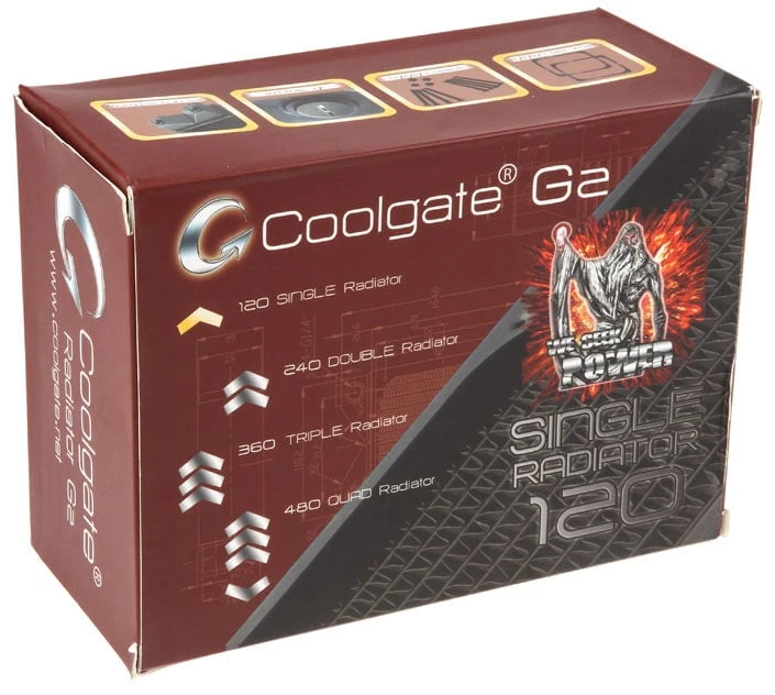 „Coolgate G2“ radiatorius, 10 FPI, 120 mm