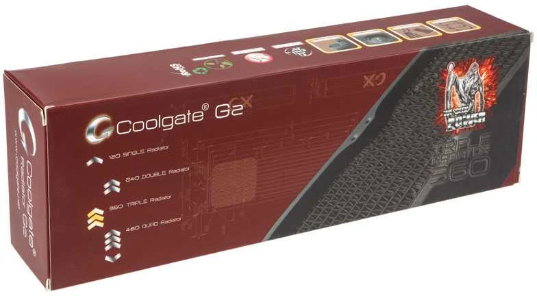 „Coolgate G2“ radiatorius, 10 FPI, 360 mm