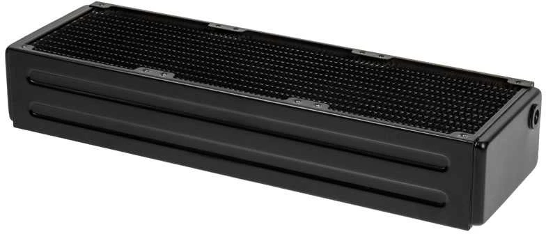 Coolgate XFlow 360mm radiatorius, kampinis vaizdas