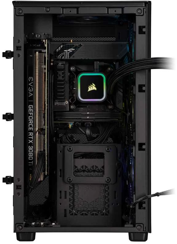 Corsair | AIRFLOW PC Case | 2000D | Mini-ITX | Juodas