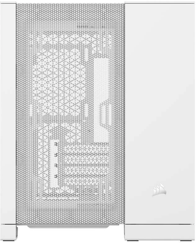 Corsair Dual Chamber PC Case | 2500D AIRFLOW | Mid Tower | Micro-ATX | Baltas