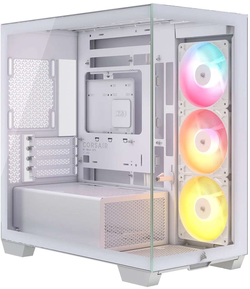 Corsair 2800X RS-R ARGB Midi Tower Baltas