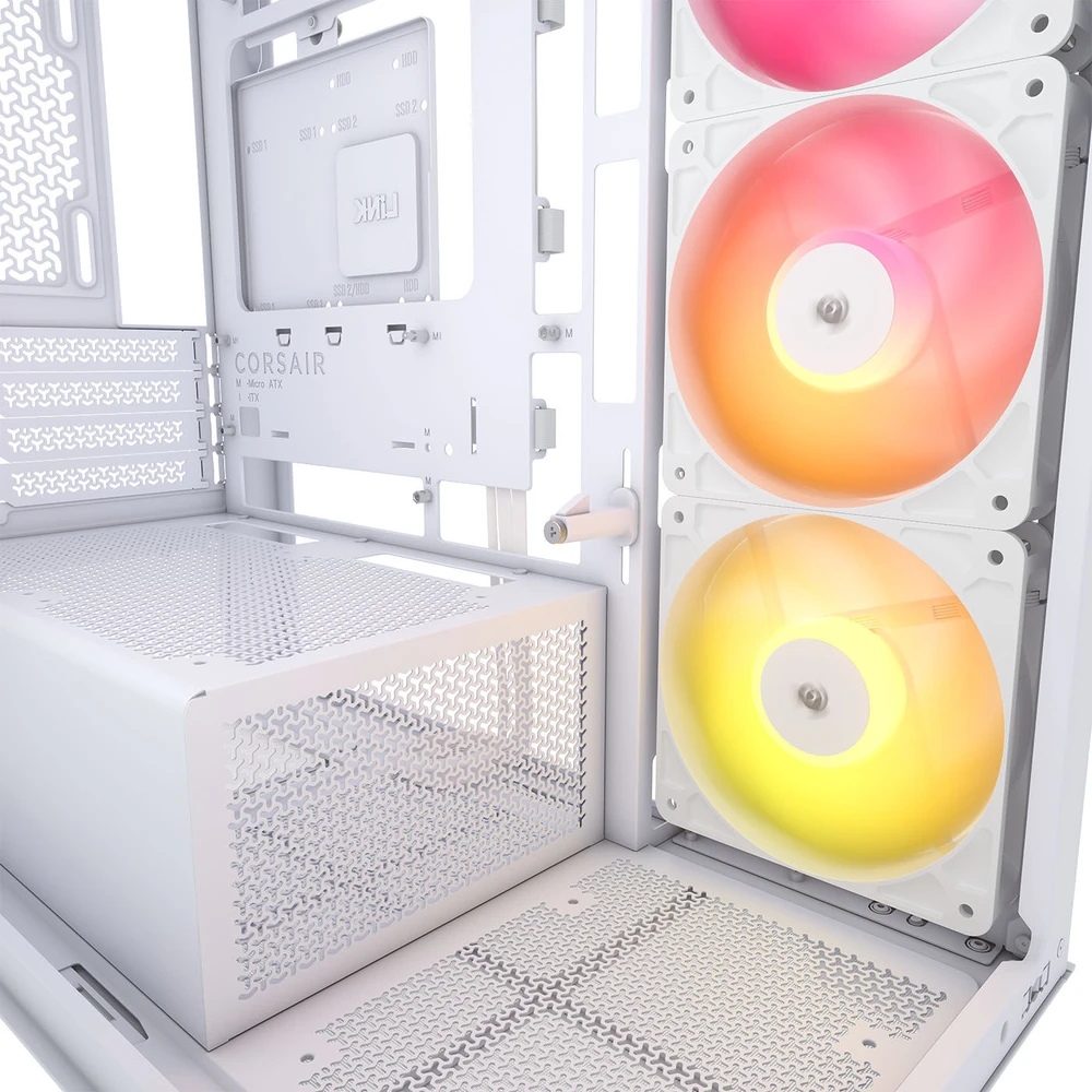 Corsair 2800X RS-R ARGB Midi Tower Baltas