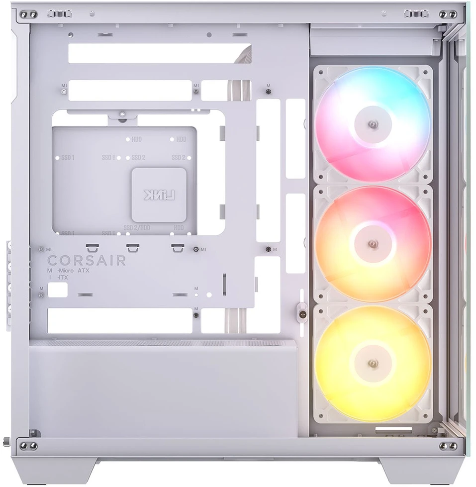 Corsair 2800X RS-R ARGB Midi Tower Baltas