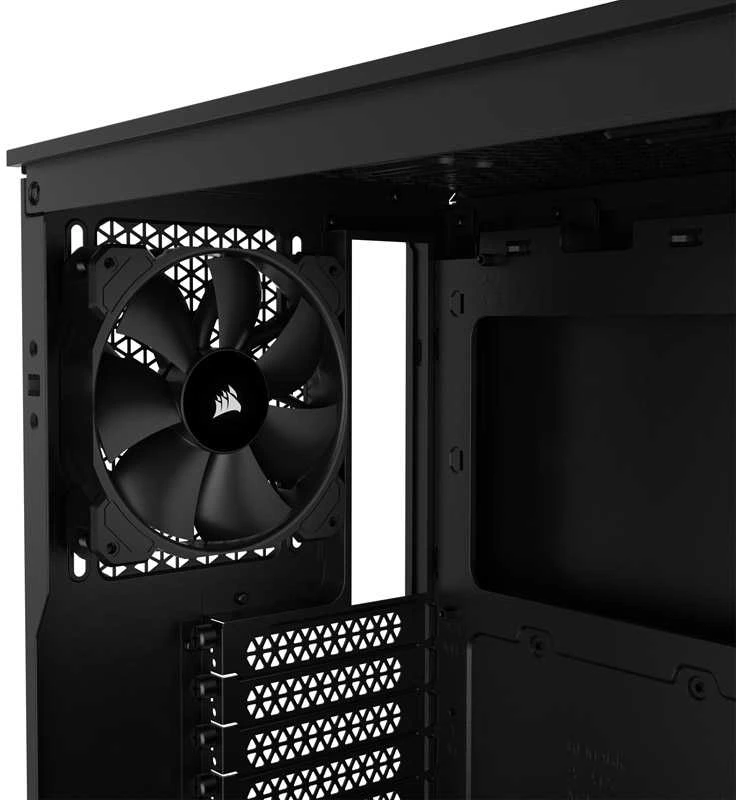„Corsair“ | Grūdinto stiklo kompiuterio korpusas | 3000D | Juodas | Vidutinio dydžio bokštas | ATX