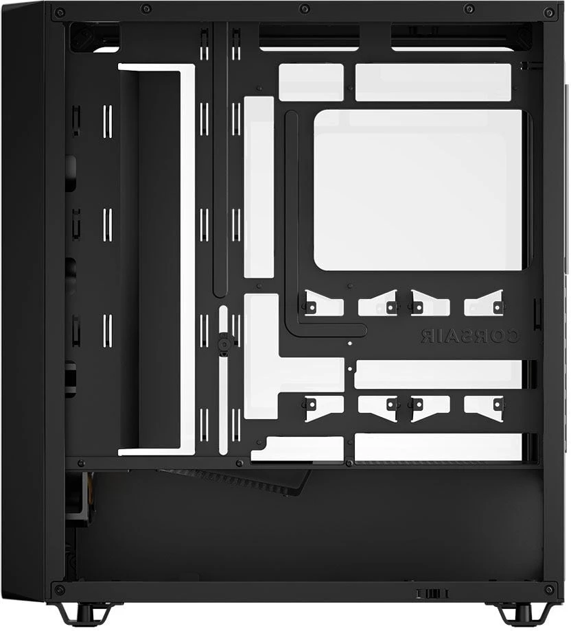 „Corsair 3200D RS ARGB“ kompiuterio korpusas, „Midi-Tower“, ATX, grūdintas stiklas - juodas
