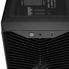 „Corsair 3200D RS“ kompiuterio korpusas, vidutinio dydžio bokštas, ATX, grūdintas stiklas – Juodas