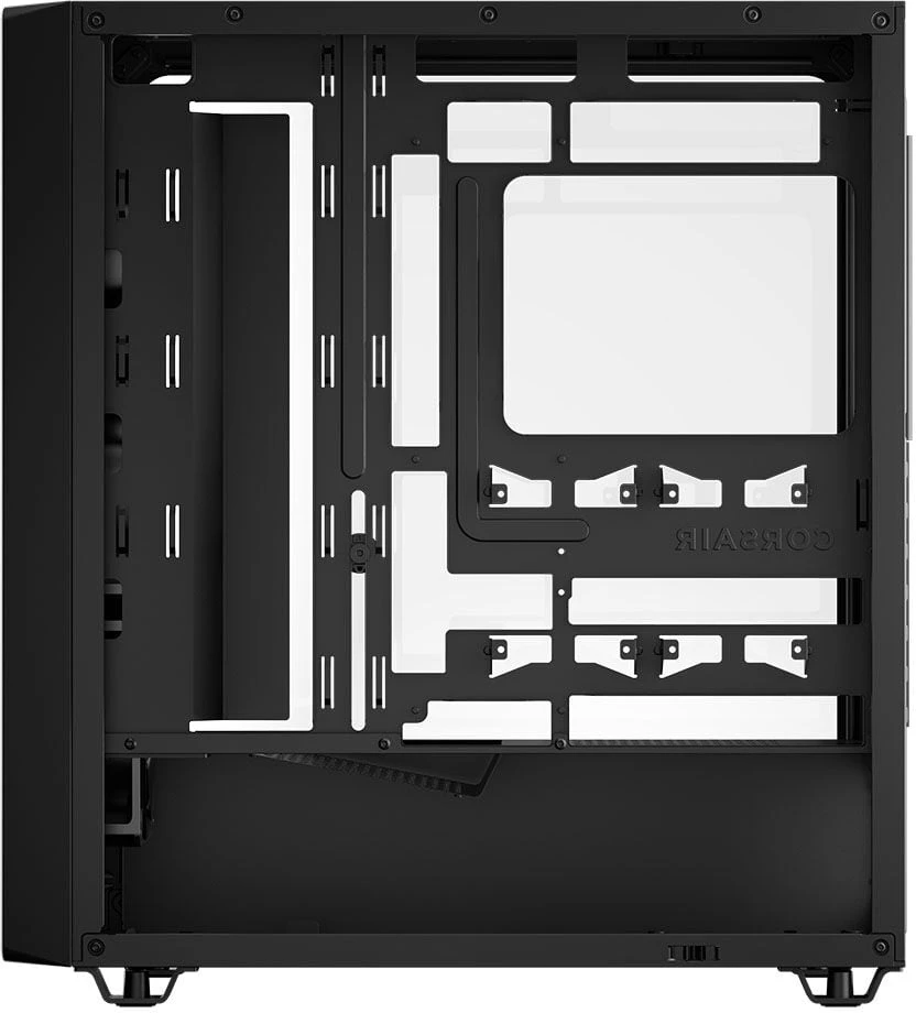 „Corsair 3200D RS“ kompiuterio korpusas, „Midi-Tower“, ATX, grūdintas stiklas - juodas