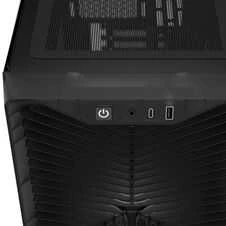 „Corsair 3200D RS“ vidutinio dydžio bokšto tipo kompiuterio korpusas, rūko spalvos