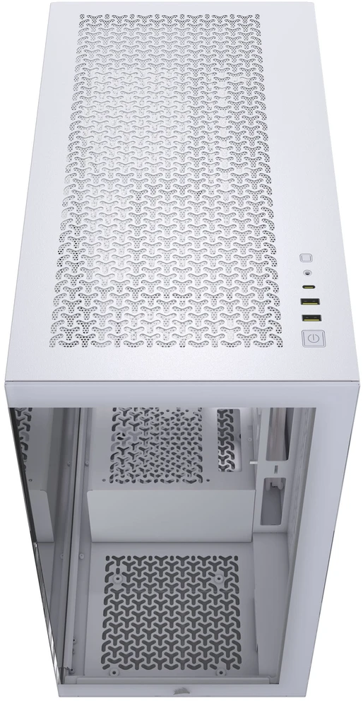 Kompiuterio korpusas Corsair iCUE 3500X CC-9011277-WW | baltos spalvos | be maitinimo bloko