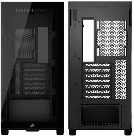 Kompiuterio korpusas Corsair 3500X Mid-Tower, Juodas (CC-9011276-WW)