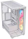 „Corsair 3500X RS-R“ kompiuterio korpusas, „Mid-Tower“, E-ATX, RGB, grūdintas stiklas · baltas