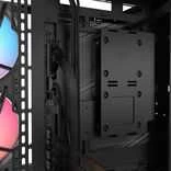 „Corsair 3500X RS-R“ kompiuterio korpusas, „Mid-Tower“, E-ATX, RGB, grūdintas stiklas, juodas