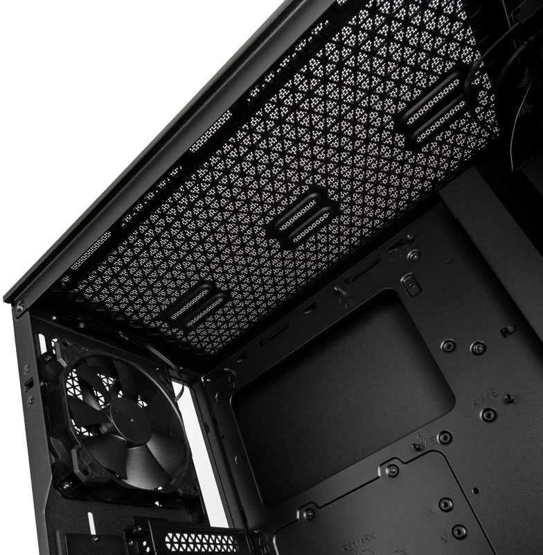 CORSAIR 4000D Airflow grūdinto stiklo vidurinio bokšto Juodas dėklas