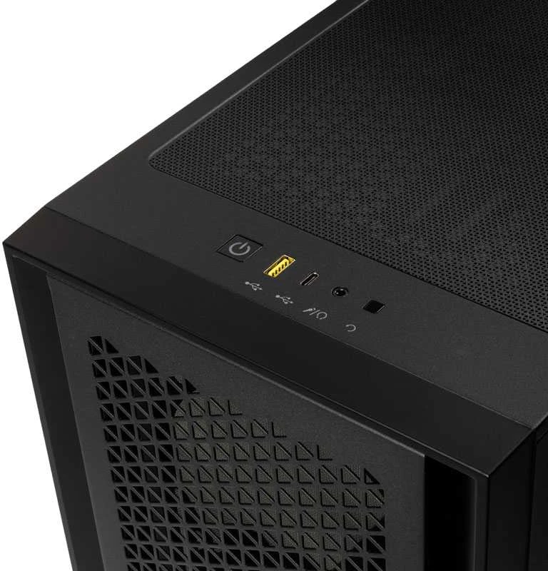 CORSAIR 4000D Airflow grūdinto stiklo vidurinio bokšto Juodas dėklas