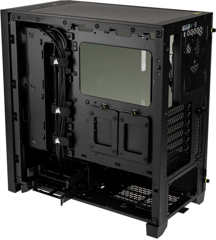 CORSAIR 4000D Airflow grūdinto stiklo vidurinio bokšto Juodas dėklas