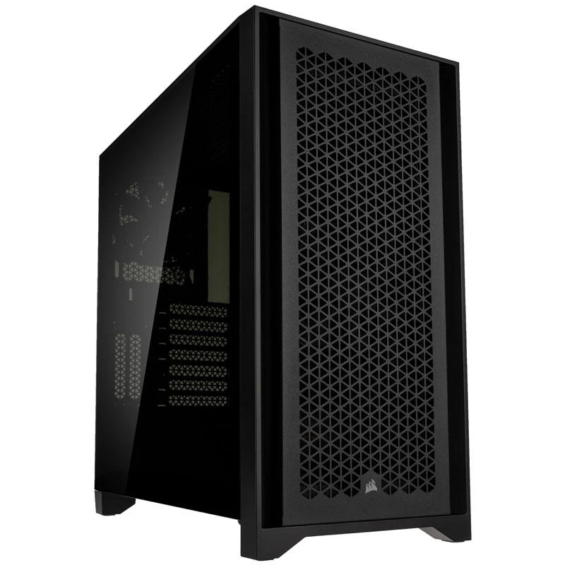 CORSAIR 4000D Airflow grūdinto stiklo vidurinio bokšto Juodas dėklas