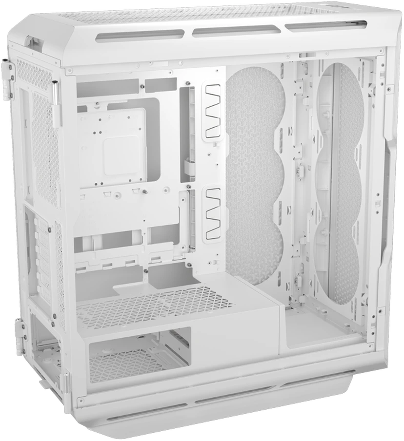 „Corsair 5000T“ kompiuterio korpusas, „Mid Tower“, ATX, grūdintas stiklas - baltas