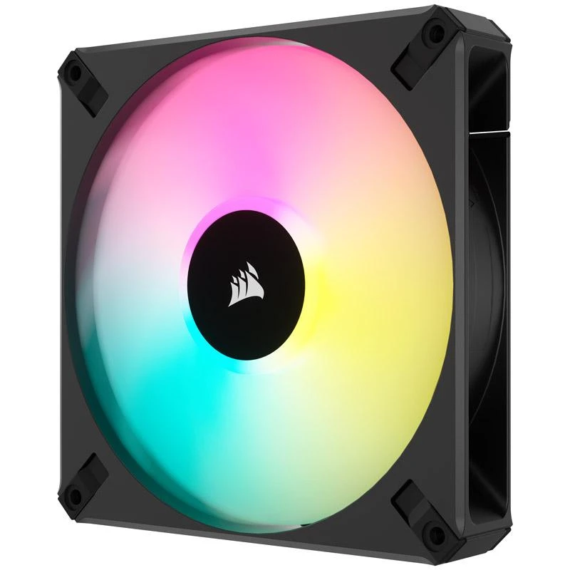 Corsair AF140 RGB ELITE ventiliatorius su šviečiančiu centru