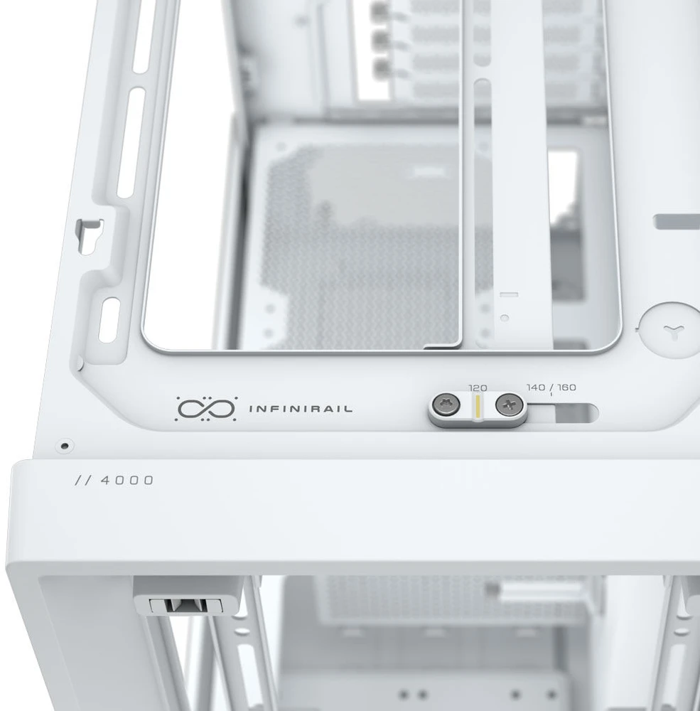 Corsair PC Case | Frame 4000D Modular | Mid-Tower | Baltas