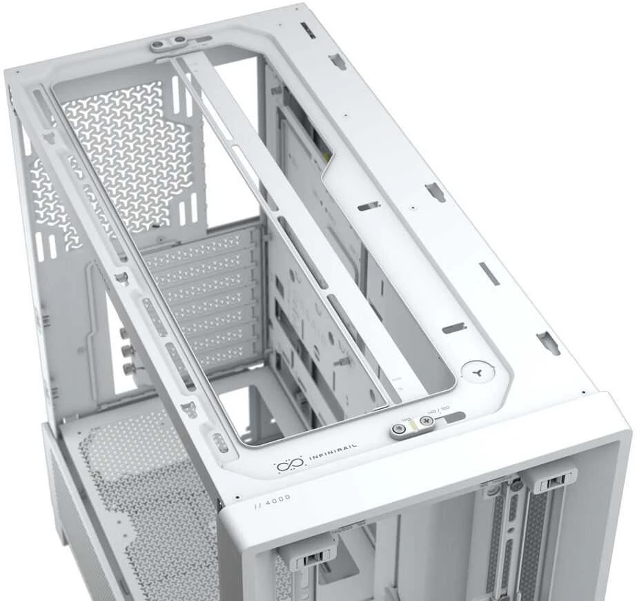 „Corsair“ kompiuterio korpusas | „Frame 4000D Modular“ | „Baltas“ | „Mid Tower“