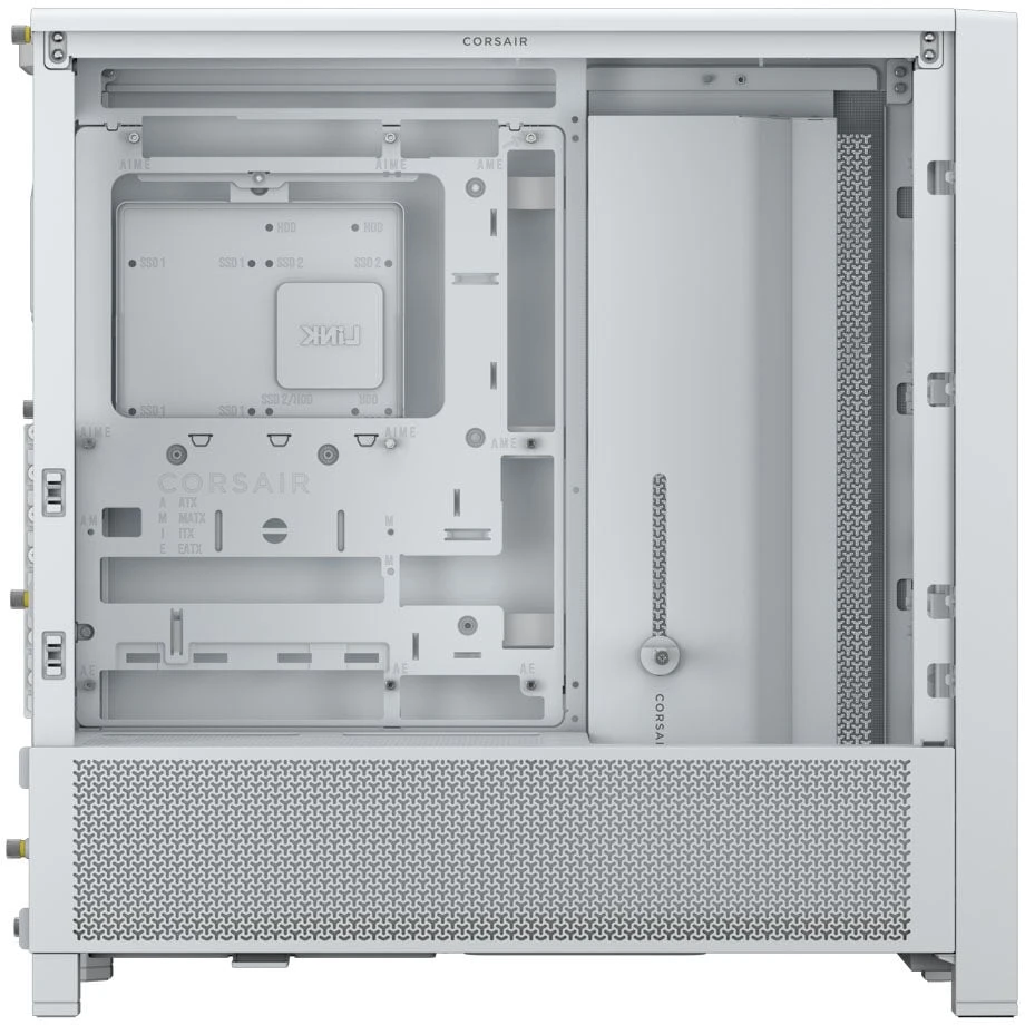 Corsair PC Case | Frame 4000D Modular | Mid-Tower | Baltas
