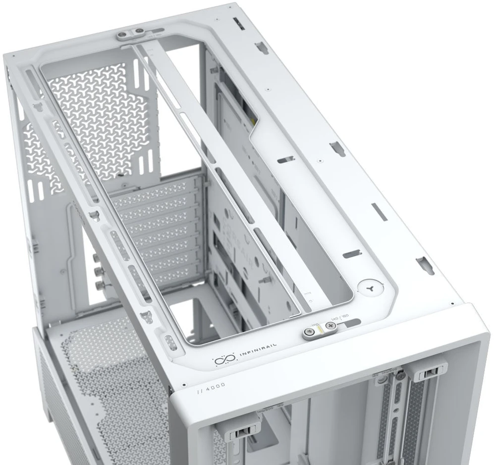 Corsair PC Case | Frame 4000D Modular | Mid-Tower | Baltas