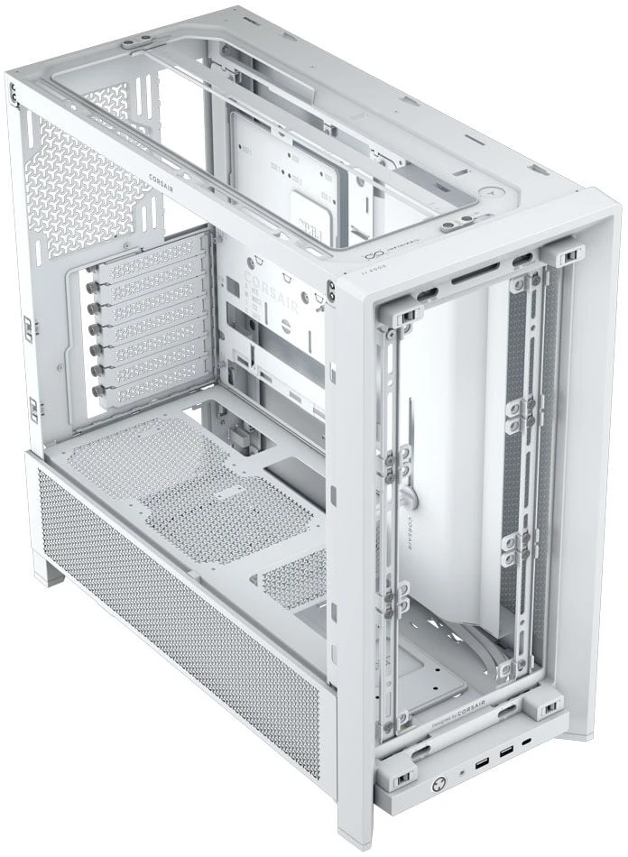 Corsair PC Case | Frame 4000D Modular | Mid-Tower | Baltas